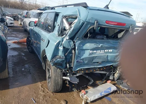 2022 Ford Bronco Sport Big Bend из США, поврежденный, VIN 3FMCR9B66NRD90968